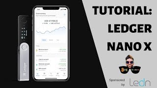 How To Use A Bitcoin Hardware Wallet Ledger Nano X [upl. by Aliuqaj]