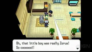 Pokemon Black Zorua Event with Celebi Gameplay [upl. by Enelia221]