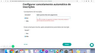 COMO CANCELAR INSCRIÇÕES AUTOMATICAMENTE [upl. by Herodias]