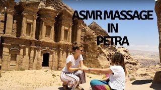 Italy meets Petra  ASMR shoulder and head massage  KIOTOAPPARENZA [upl. by Ahsoyem]