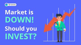 Market Today Why Market is Down  Should you Invest in Stocks When Market is Down  Stock Market [upl. by Udelle]