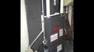 GOODMAN High Efficiency Gas Furnace Installation [upl. by Spaulding]