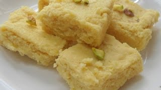 Easy Burfi Recipe  How to Make Milk Powder Burfi [upl. by Cohbert]