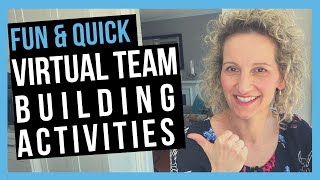 Virtual Team Building Activities IDEAS FOR REMOTE TEAMS [upl. by Vite192]