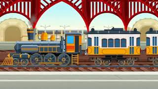 Trains Class 3 English poem [upl. by Sirromad]