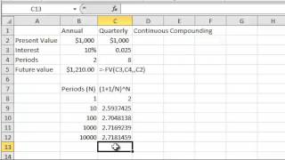 Continuous Compounding [upl. by Burdett]