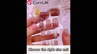 How to apply Press On Nails [upl. by Davey]