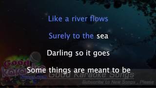 Cant Help Falling In Love  Stevie Wonder  Karaoke Lyrics [upl. by Noiro]