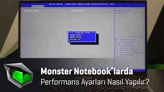 Monster Notebooklarda Performans Ayarları Nasıl Yapılır [upl. by Sami]