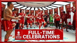 LIVERPOOLS DRESSING ROOM CELEBRATIONS  FA Cup winners [upl. by Arriaet723]