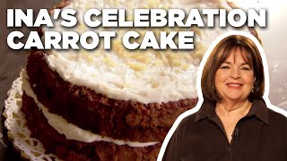 Ina Gartens Carrot Cake Recipe  Barefoot Contessa  Food Network [upl. by Demakis]