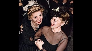 JOAN FONTAINE on OLIVIA de HAVILLAND — Diva on Diva [upl. by Odelia]