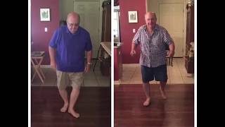 Parkinsons Freezing of Gait  Before and After Exercise [upl. by Stanhope794]