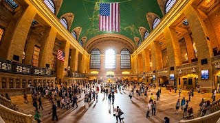 Walking Tour of Grand Central Terminal — New York City 【4K】🇺🇸 [upl. by Hsur84]