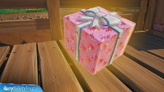 Collect Birthday Presents Easy Method  Fortnite [upl. by Aitahs]