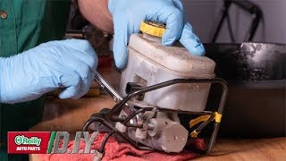 How To Replace A Brake Master Cylinder [upl. by Leipzig855]