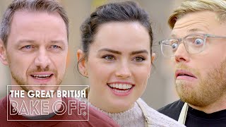 Best of Celeb Bake Off 2021 ft James McAvoy KSI Daisy Ridley amp more [upl. by Idorb975]