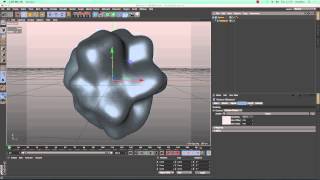 Cinema 4D Tutorial Displacer Deformer [upl. by Shana]