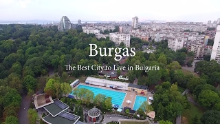 Burgas Bulgaria  The best city to live in Bulgaria [upl. by Atinot]