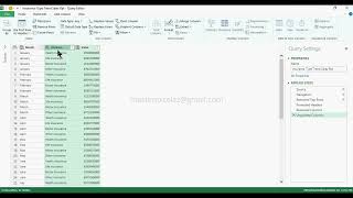 How to Create Structure Data Report from Unstructured Data Report in Power Query in Excel 2013 [upl. by Nedrob]