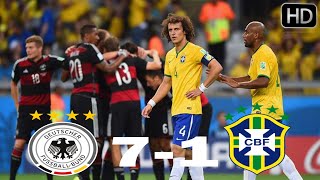 Germany vs Brazil 71 All Goals amp Highlights 08072010 Semifinal World Cup 2014 HD [upl. by Helli]