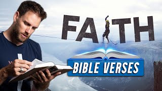 BIBLE VERSES on FAITH  Strengthen your FAITH [upl. by Dazhehs]