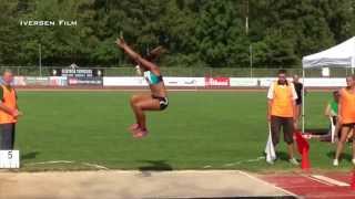 Longjump Women SlowMotion [upl. by Bunny]