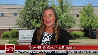 BLUFFTON NEWS  Lindsey Skirtich New HE McCracken Principal  WHHITV [upl. by Ramin]