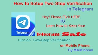 Two Step Verification in Telegram [upl. by Daukas]