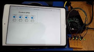 Web server to control GPIO on a Raspberry Pi with websockets see description for important notes [upl. by Oinegue]