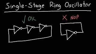 Single Stage Ring Oscillator [upl. by Chiang460]