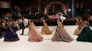 BEST INDIAN BOLLYWOOD WEDDING RECEPTION DANCE 2018 [upl. by Ado296]