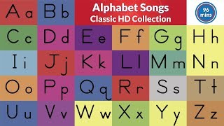 Alphabet Songs  ABC Song Collection  Teach the Letters and Sounds [upl. by Skiba]