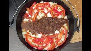 Rezept original Falsches Filet vom Rind richtig zubereiten  Anleitung für Einsteiger Dutch Oven [upl. by Loredo]