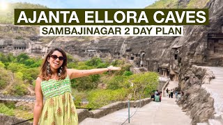 Ajanta Ellora Caves 2 Day Plan Aurangabad [upl. by Orestes]