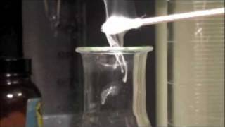 HYDROCHLORIC ACID and AMMONIA reaction [upl. by Ardnama]