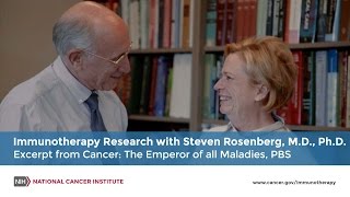 Immunotherapy Research with Steven Rosenberg MD PhD [upl. by Rainah420]