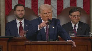 LIVE President Trumps speech to Congress [upl. by Ettenotna]