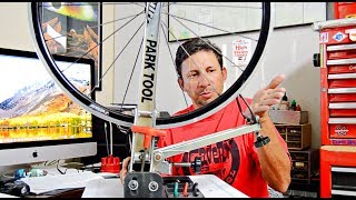 Beginners Guide To Bicycle Wheel Truing How A Truing Stand Works [upl. by Aihsyt537]