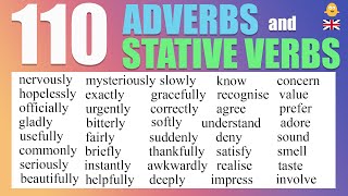 110 Adverbs and Stative Verbs in English [upl. by Favrot]