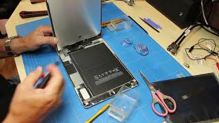 Apple Ipad Air 2 battery replacement [upl. by Sarnoff]