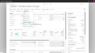 How to print a Pro Forma Invoice  Microsoft Dynamics 365 Business Central [upl. by Adnovay27]