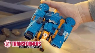 Transformers Robots In Disguise  Carjacked Official Clip  Transformers Official [upl. by Dallon]