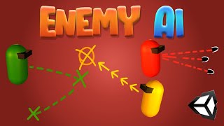 FULL 3D ENEMY AI in 6 MINUTES  Unity Tutorial [upl. by Anabella]