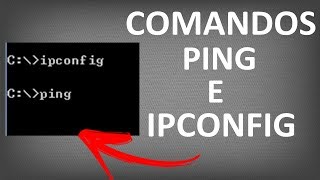 Como Usar Comandos PING e IPCONFIG do CMD [upl. by Peisch592]