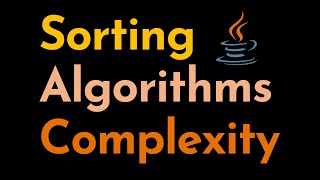 Sorting Algorithms Time and Space Complexity  Sorting Algorithms  BigO  Geekific [upl. by Lambertson]