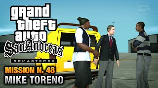 GTA San Andreas Remastered  Mission 48  Mike Toreno Xbox 360  PS3 [upl. by Shyamal]