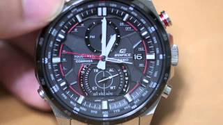 CASIO EDIFICE EQWA1200 功能介紹 [upl. by Dis250]