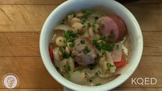 Sausage Cassoulet  Jacques Pépin Cooking At Home  KQED [upl. by Uticas484]