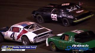 Feature Hobby Stock racing from Antioch Speedway [upl. by Odama]